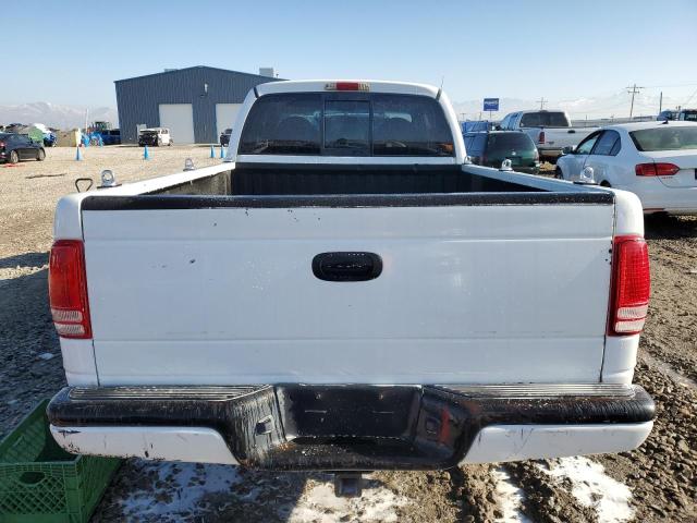 1B7GG22Y2XS176555 - 1999 DODGE DAKOTA WHITE photo 6