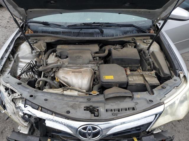 4T1BF1FK6CU024351 - 2012 TOYOTA CAMRY BASE SILVER photo 11