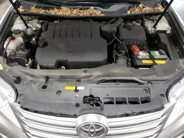 4T1BK3DBXCU471551 - 2012 TOYOTA AVALON BASE SILVER photo 11