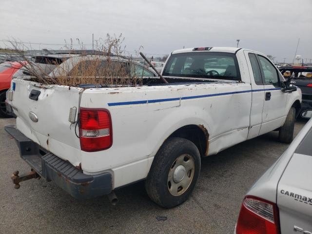 1FTRF14W17KB47789 - 2004 FORD F-150 WHITE photo 3