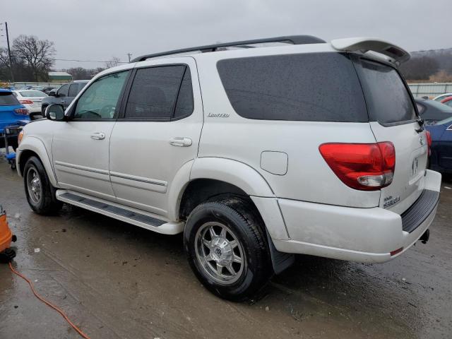 5TDZT38A56S270019 - 2006 TOYOTA SEQUOIA LIMITED WHITE photo 2