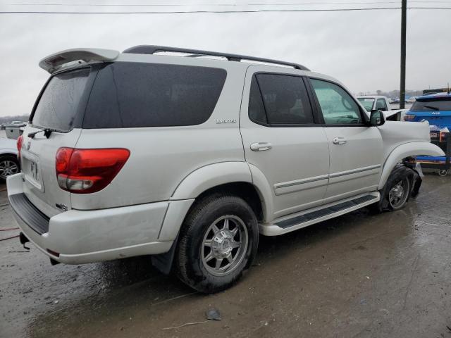 5TDZT38A56S270019 - 2006 TOYOTA SEQUOIA LIMITED WHITE photo 3