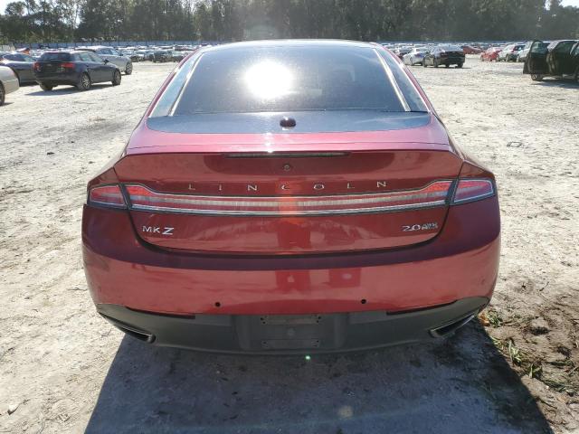 3LN6L2J94FR606352 - 2015 LINCOLN MKZ MAROON photo 6