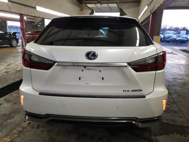 2T2BGMCAXHC013660 - 2017 LEXUS RX 450H BASE WHITE photo 6