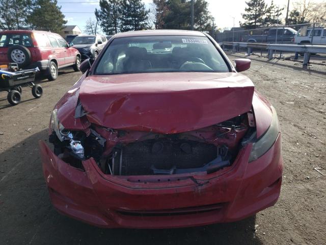 1HGCS2B83BA005309 - 2011 HONDA ACCORD EXL RED photo 5