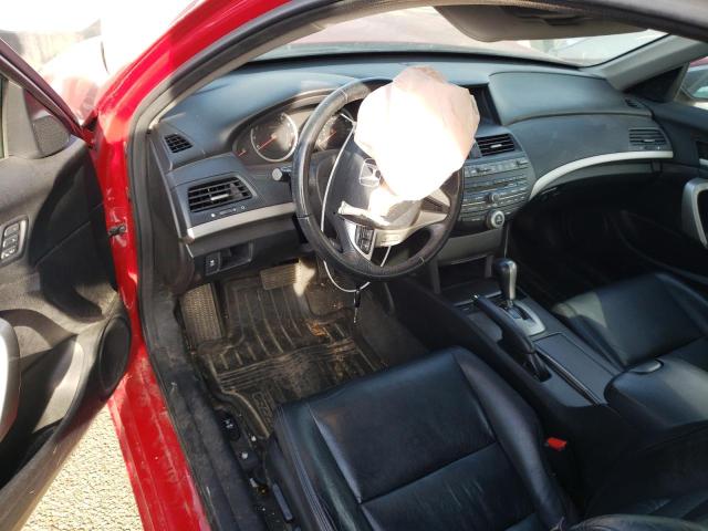 1HGCS2B83BA005309 - 2011 HONDA ACCORD EXL RED photo 8