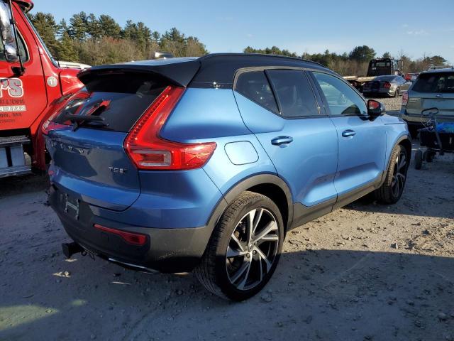 YV4162UM2L2194693 - 2020 VOLVO XC40 T5 R-DESIGN BLUE photo 3