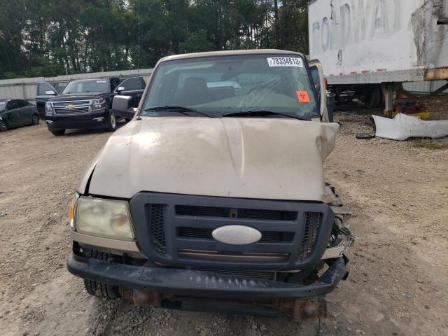 1FTYR10DX7PA16127 - 2007 FORD RANGER TAN photo 5