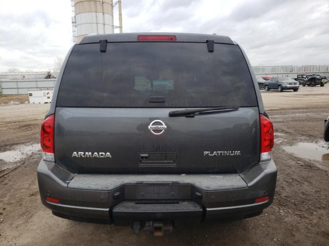 5N1AA0NE0AN620336 - 2010 NISSAN ARMADA PLATINUM GRAY photo 6