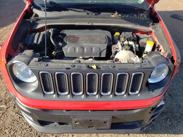 ZACCJBBT0FPB75333 - 2015 JEEP RENEGADE LATITUDE RED photo 11