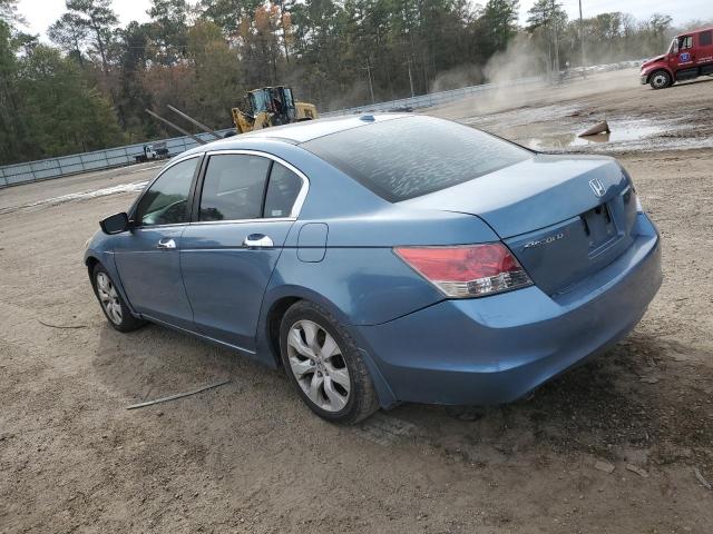 1HGCP36889A002336 - 2009 HONDA ACCORD EXL BLUE photo 2