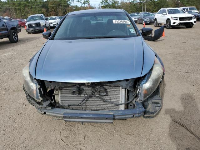 1HGCP36889A002336 - 2009 HONDA ACCORD EXL BLUE photo 5