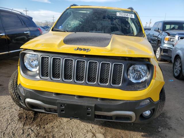 ZACNJDB18PPP58007 - 2023 JEEP RENEGADE LATITUDE YELLOW photo 5