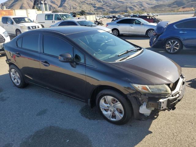 2HGFB2F5XDH560517 - 2013 HONDA CIVIC LX BROWN photo 4