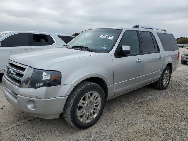 1FMJK1K52CEF59680 - 2012 FORD EXPEDITION EL LIMITED SILVER photo 1