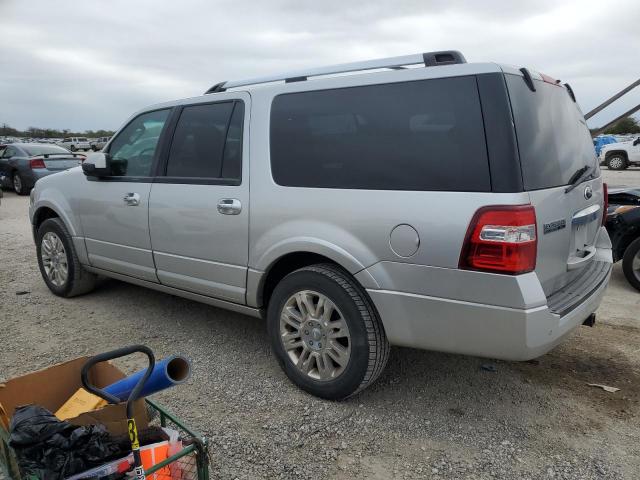 1FMJK1K52CEF59680 - 2012 FORD EXPEDITION EL LIMITED SILVER photo 2