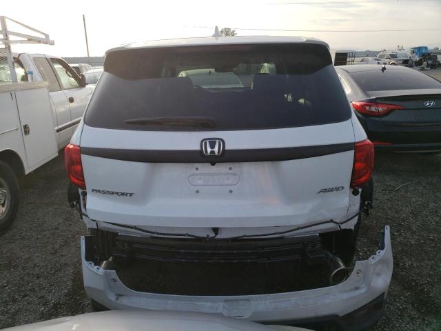 5FNYF8H54PB007996 - 2023 HONDA PASSPORT EXL WHITE photo 6