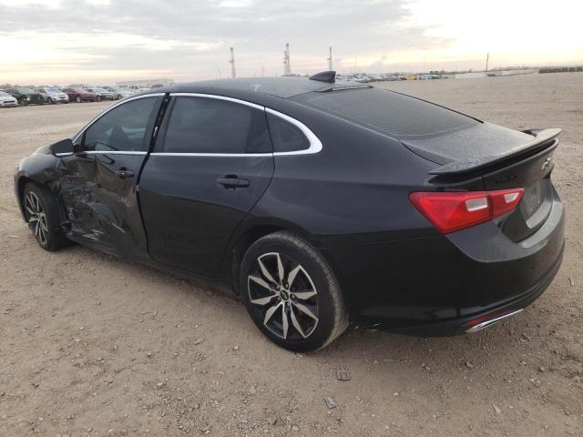 1G1ZG5ST0NF206116 - 2022 CHEVROLET MALIBU RS BLACK photo 2