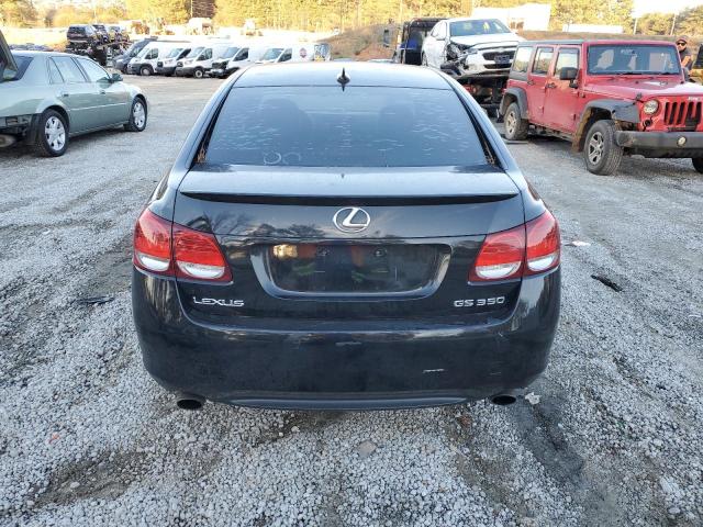 JTHBE96S970011823 - 2007 LEXUS GS 350 BLACK photo 6