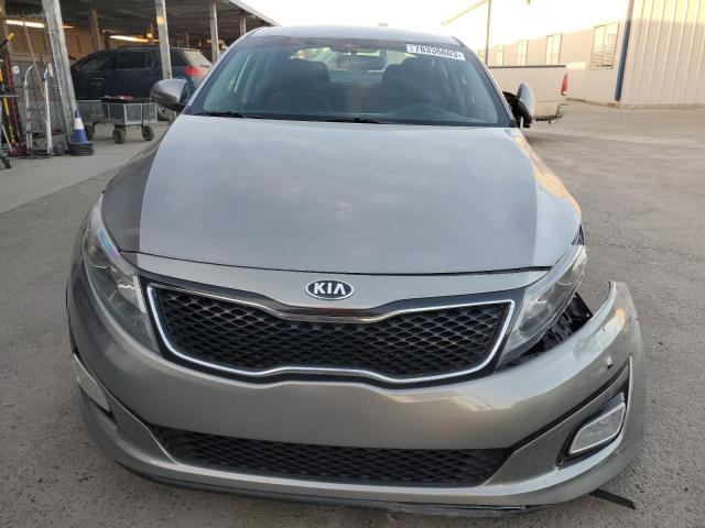 5XXGM4A77FG450399 - 2015 KIA OPTIMA LX SILVER photo 5