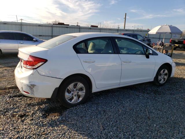 19XFB2F53DE274809 - 2013 HONDA CIVIC LX Blanc photo 3