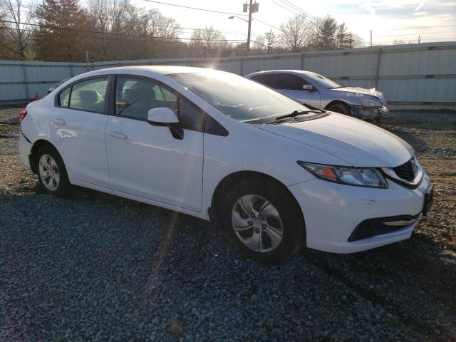 19XFB2F53DE274809 - 2013 HONDA CIVIC LX Blanc photo 4