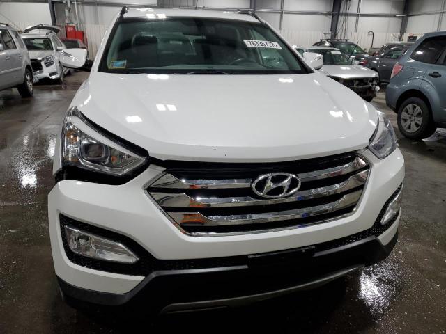 5XYZUDLA1EG203598 - 2014 HYUNDAI SANTA FE S WHITE photo 5