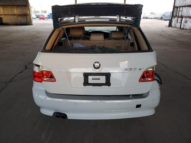 WBANN73506CN01109 - 2006 BMW 530 XIT WHITE photo 6