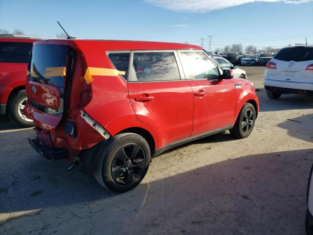 KNDJN2A21K7650967 - 2019 KIA SOUL RED photo 3