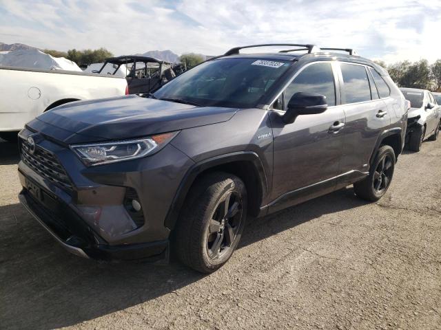 JTME6RFV9MJ007220 - 2021 TOYOTA RAV4 XSE GRAY photo 1