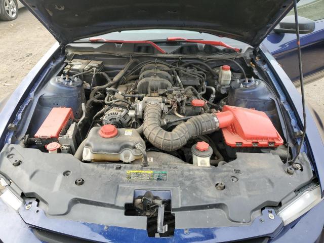 1ZVBP8AN4A5121113 - 2010 FORD MUSTANG BLUE photo 11