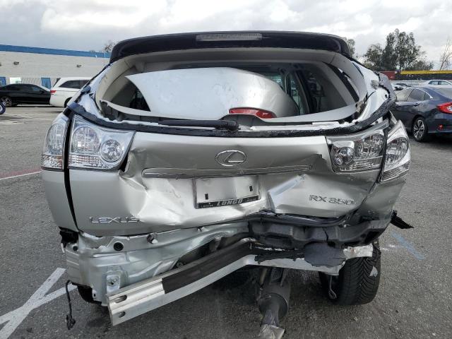 2T2HK31U38C093819 - 2008 LEXUS RX 350 SILVER photo 6