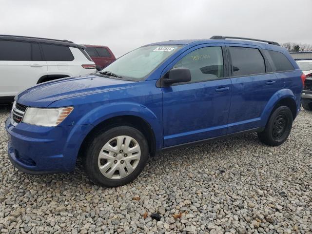 3C4PDDAG7FT621110 - 2015 DODGE JOURNEY SE BLUE photo 1