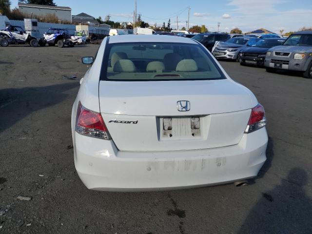 1HGCP26489A190931 - 2009 HONDA ACCORD LXP WHITE photo 6