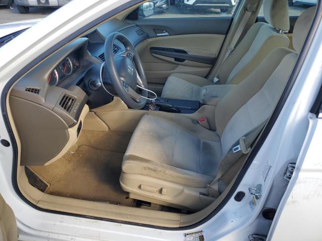 1HGCP26489A190931 - 2009 HONDA ACCORD LXP WHITE photo 7