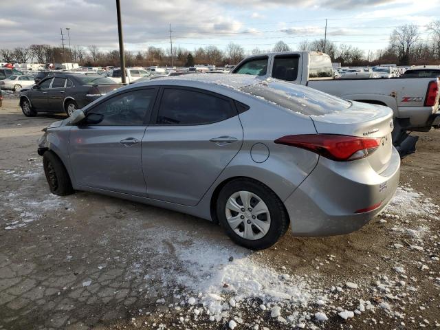 5NPDH4AE9GH774286 - 2016 HYUNDAI ELANTRA SE SILVER photo 2