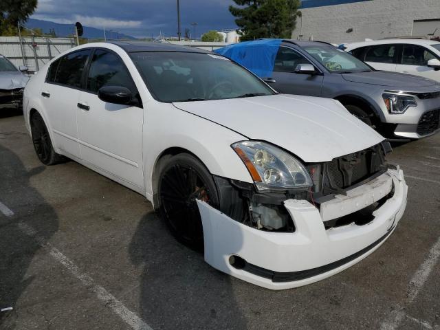 1N4BA41E85C842359 - 2005 NISSAN MAXIMA SE WHITE photo 4