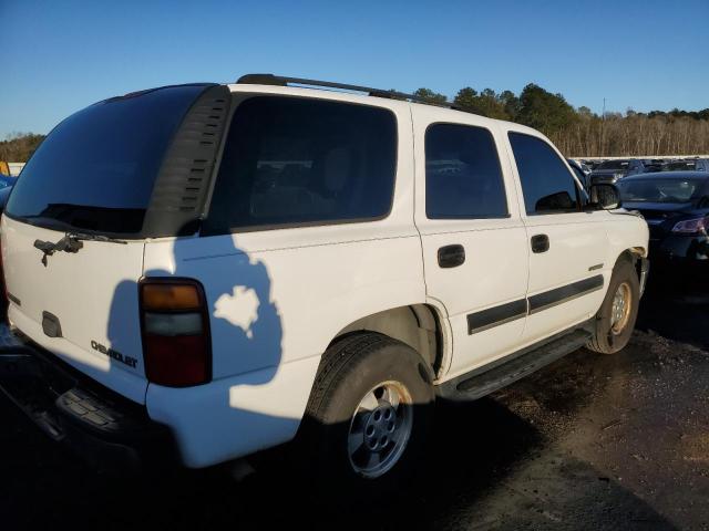 1GNEC13V53R158948 - 2003 CHEVROLET TAHOE C1500 WHITE photo 3