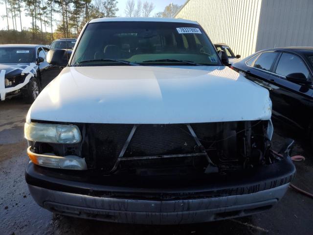 1GNEC13V53R158948 - 2003 CHEVROLET TAHOE C1500 WHITE photo 5