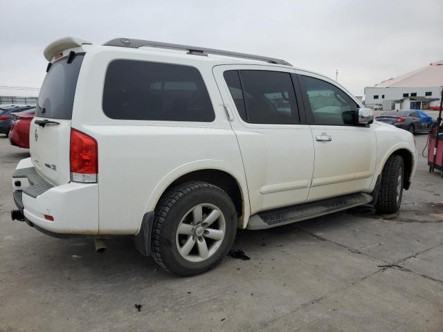 5N1BA0ND8AN622265 - 2010 NISSAN ARMADA SE WHITE photo 3