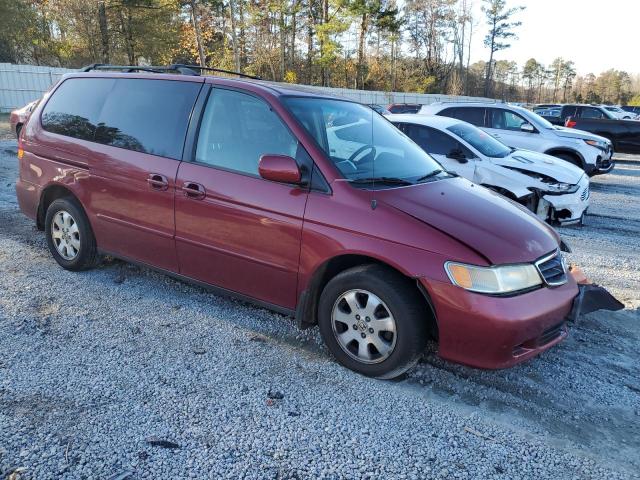 2HKRL18662H521484 - 2002 HONDA ODYSSEY EX BURGUNDY photo 4