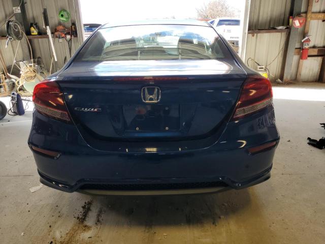 2HGFG3B86FH525788 - 2015 HONDA CIVIC EX BLUE photo 6