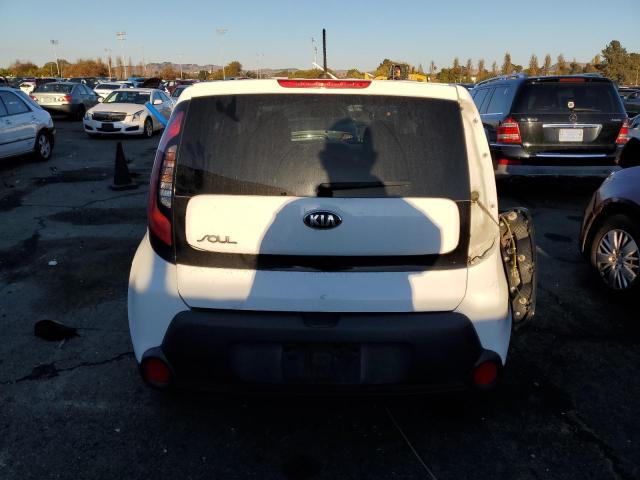 KNDJP3A51E7078328 - 2014 KIA SOUL + WHITE photo 6