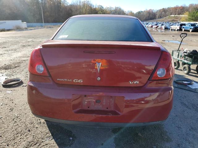 1G2ZG58N474155450 - 2007 PONTIAC G6 BASE RED photo 6