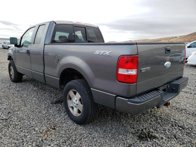 1FTRX14W26NA83790 - 2006 FORD F150 GRAY photo 2