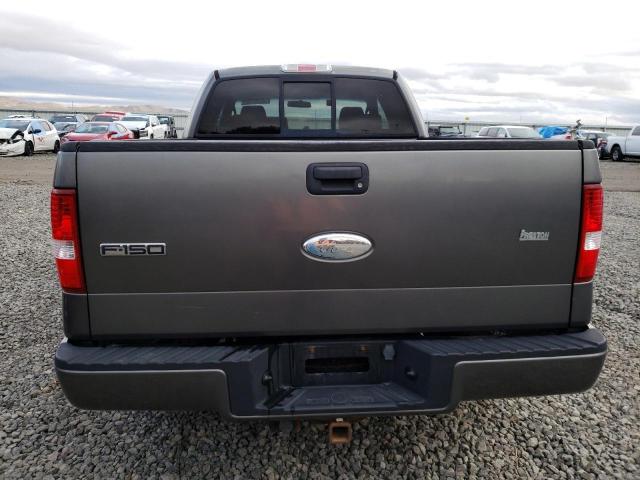 1FTRX14W26NA83790 - 2006 FORD F150 GRAY photo 6