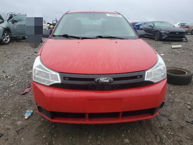 1FAHP35N68W285418 - 2008 FORD FOCUS SE RED photo 5