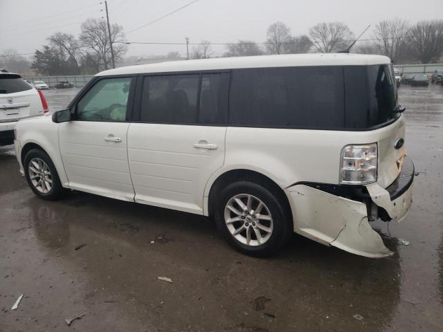 2FMGK5B82EBD04800 - 2014 FORD FLEX SE WHITE photo 2