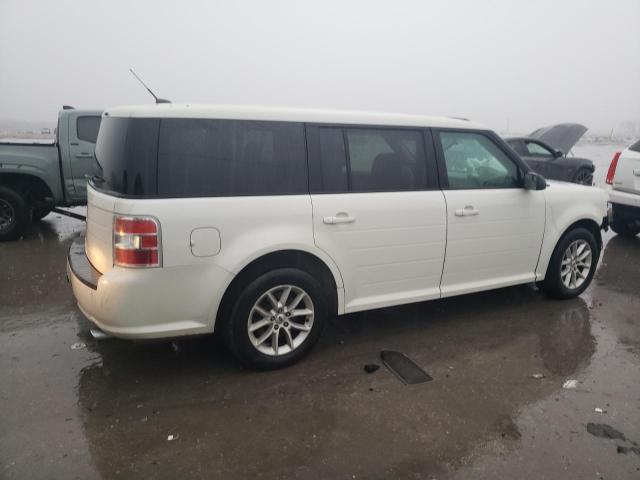 2FMGK5B82EBD04800 - 2014 FORD FLEX SE WHITE photo 3