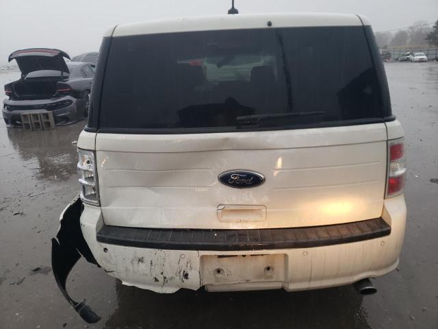 2FMGK5B82EBD04800 - 2014 FORD FLEX SE WHITE photo 6